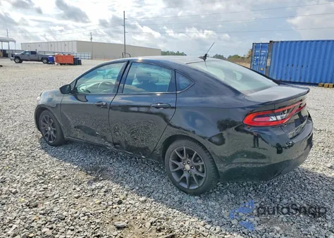2016 Dodge Dart Se z USA, uszkodzony, nr VIN 1C3CDFAA9GD736714